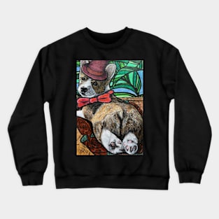 Corgi love Crewneck Sweatshirt